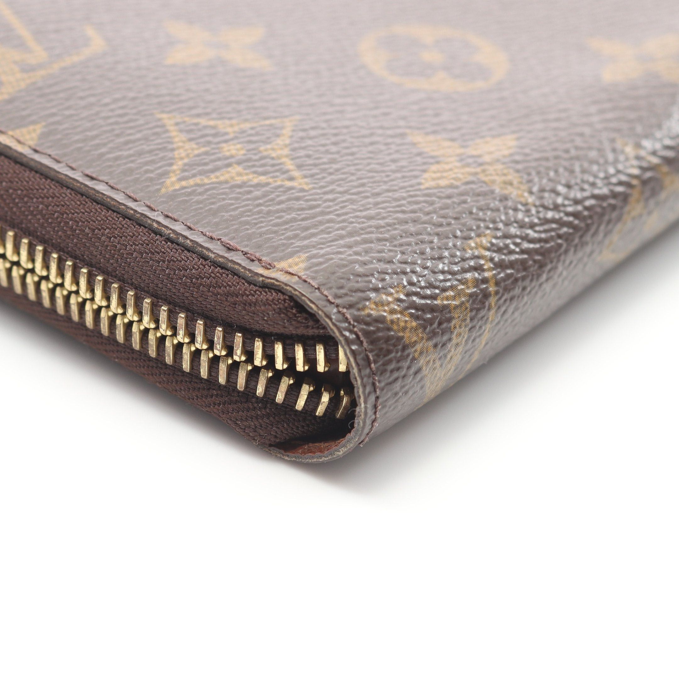 Louis Vuitton Louis Vuitton Zippy Wallet Monogram Round Zipper Long Brown Size ONE SIZE - 6 Thumbnail
