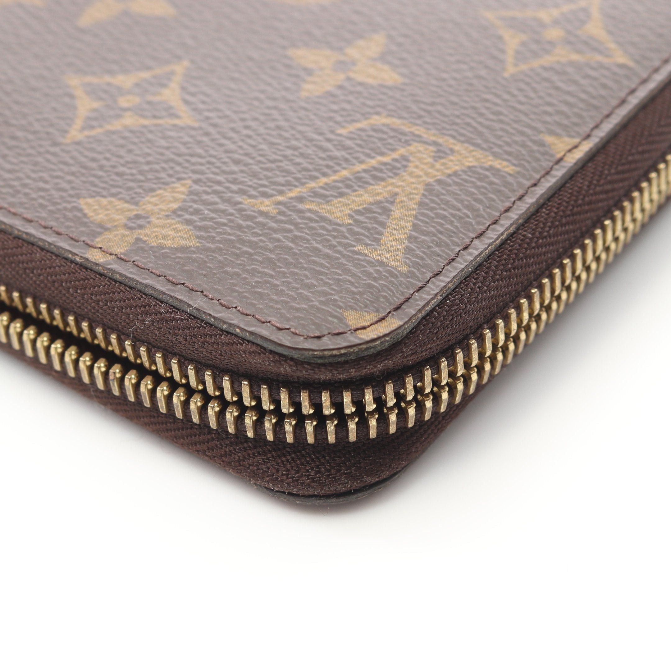 Louis Vuitton Louis Vuitton Zippy Wallet Monogram Round Zipper Long Brown Size ONE SIZE - 8 Thumbnail