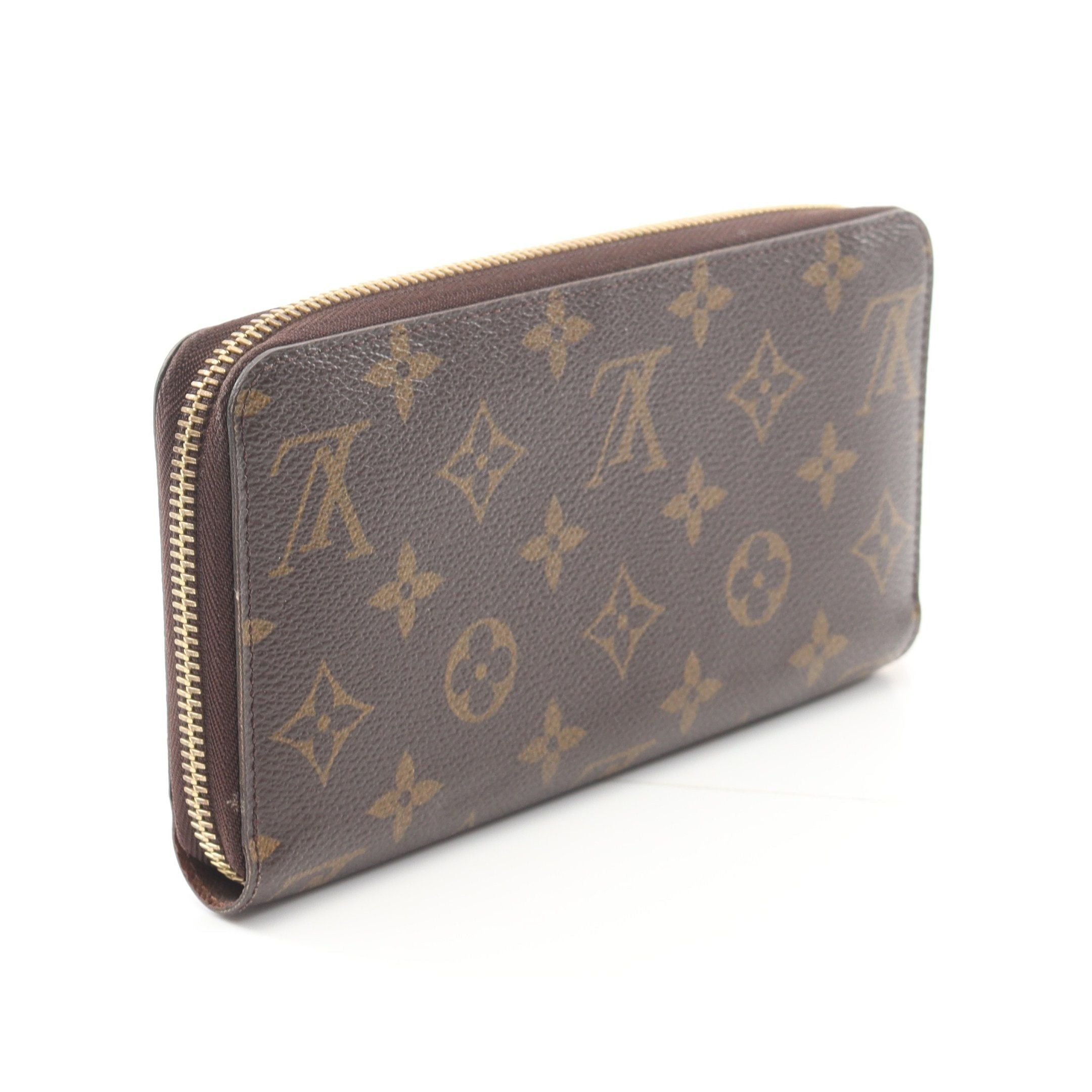 Louis Vuitton Louis Vuitton Zippy Wallet Monogram Round Zipper Long Brown Size ONE SIZE - 2 Thumbnail