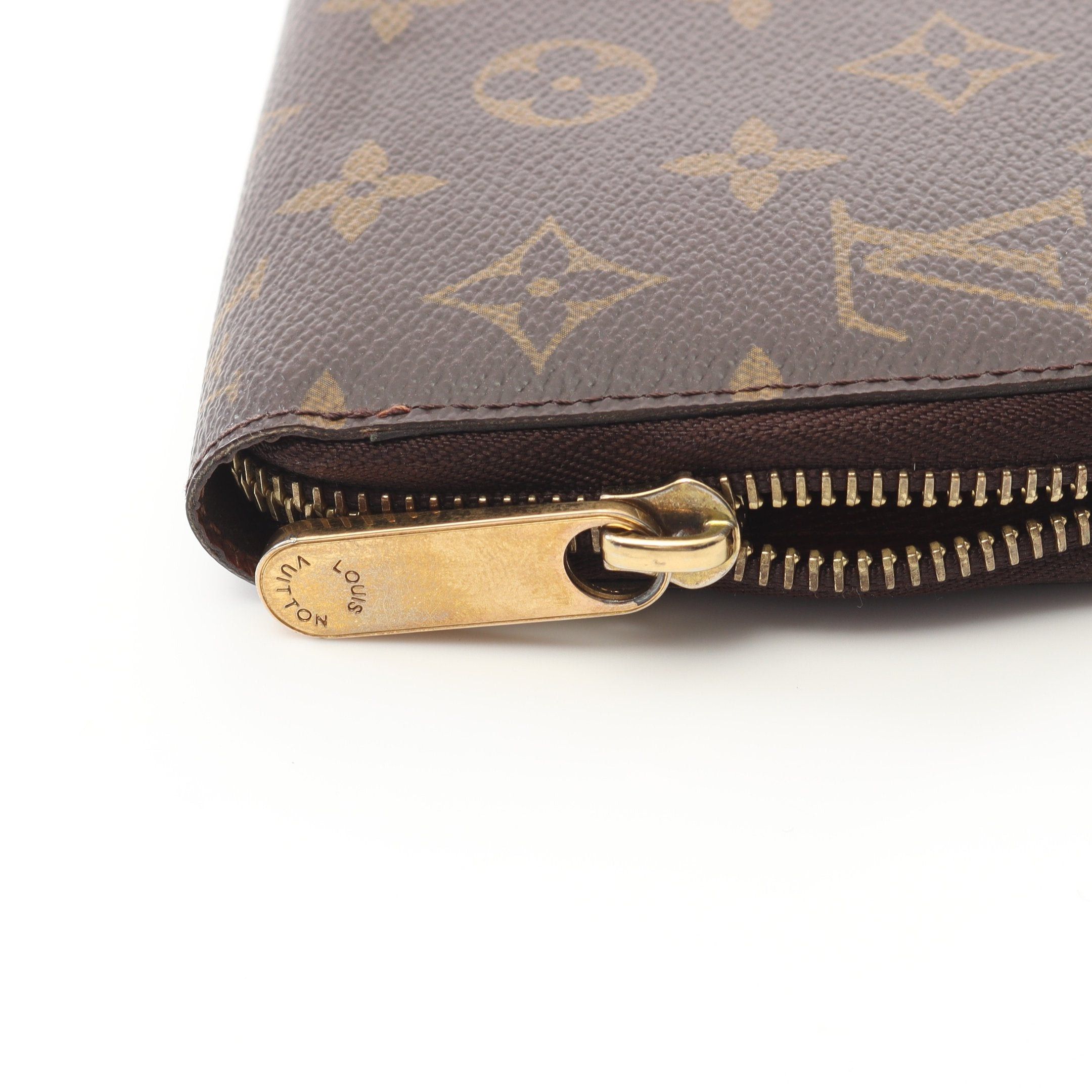 Louis Vuitton Louis Vuitton Zippy Wallet Monogram Round Zipper Long Brown Size ONE SIZE - 9 Thumbnail