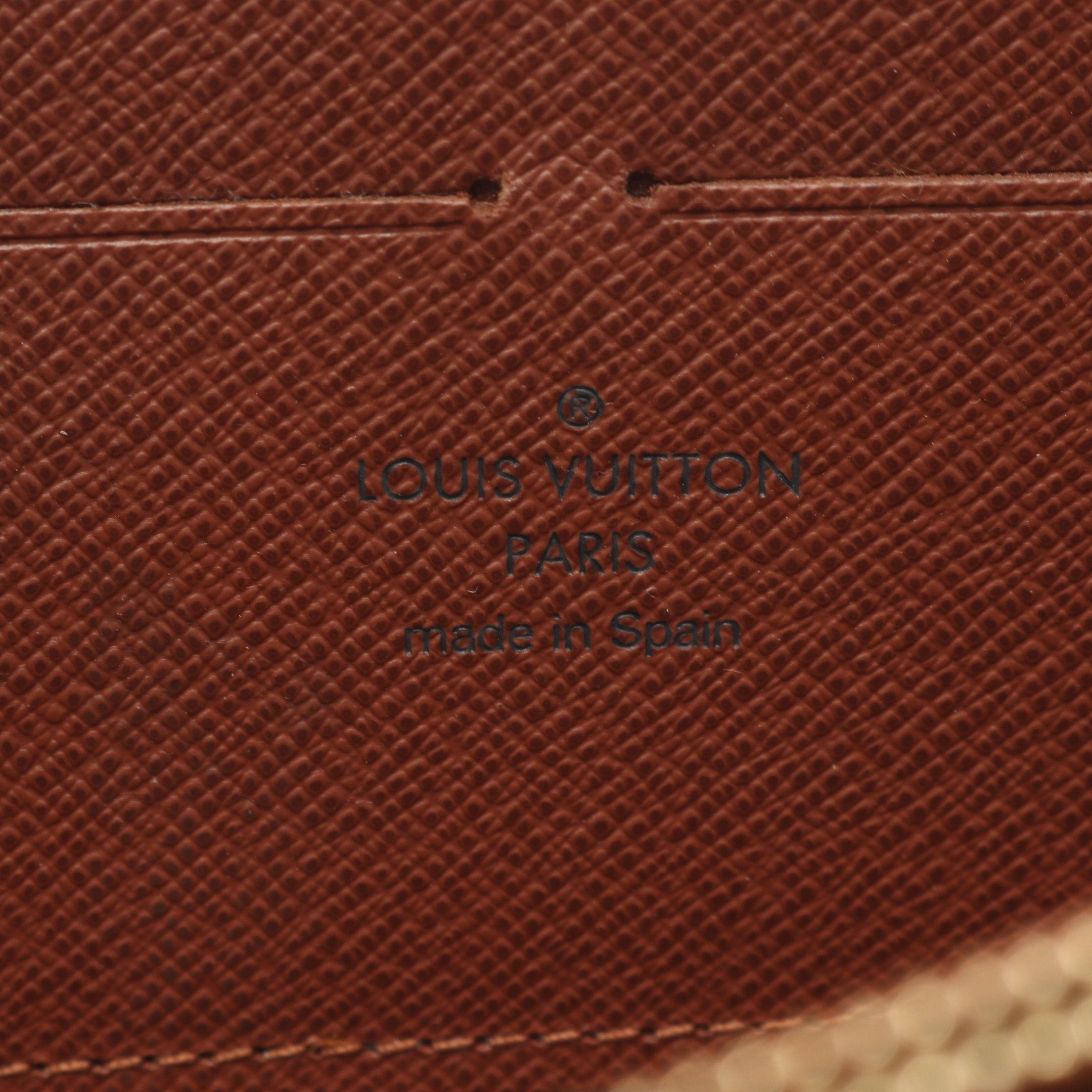 Louis Vuitton Louis Vuitton Zippy Wallet Monogram Round Zipper Long Brown Size ONE SIZE - 4 Thumbnail