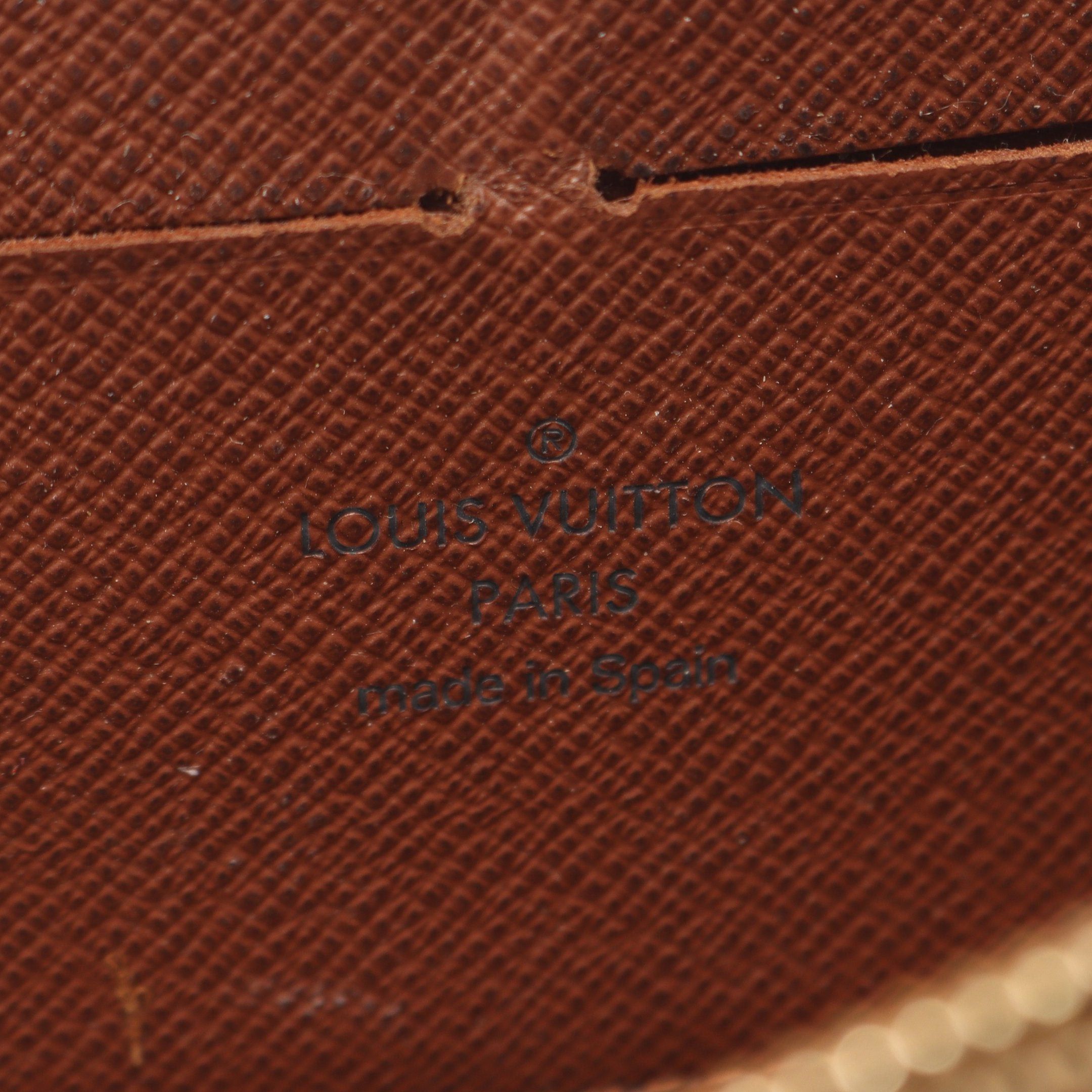 Louis Vuitton Louis Vuitton Zippy Wallet Monogram Round Zipper Long Brown Size ONE SIZE - 4 Thumbnail