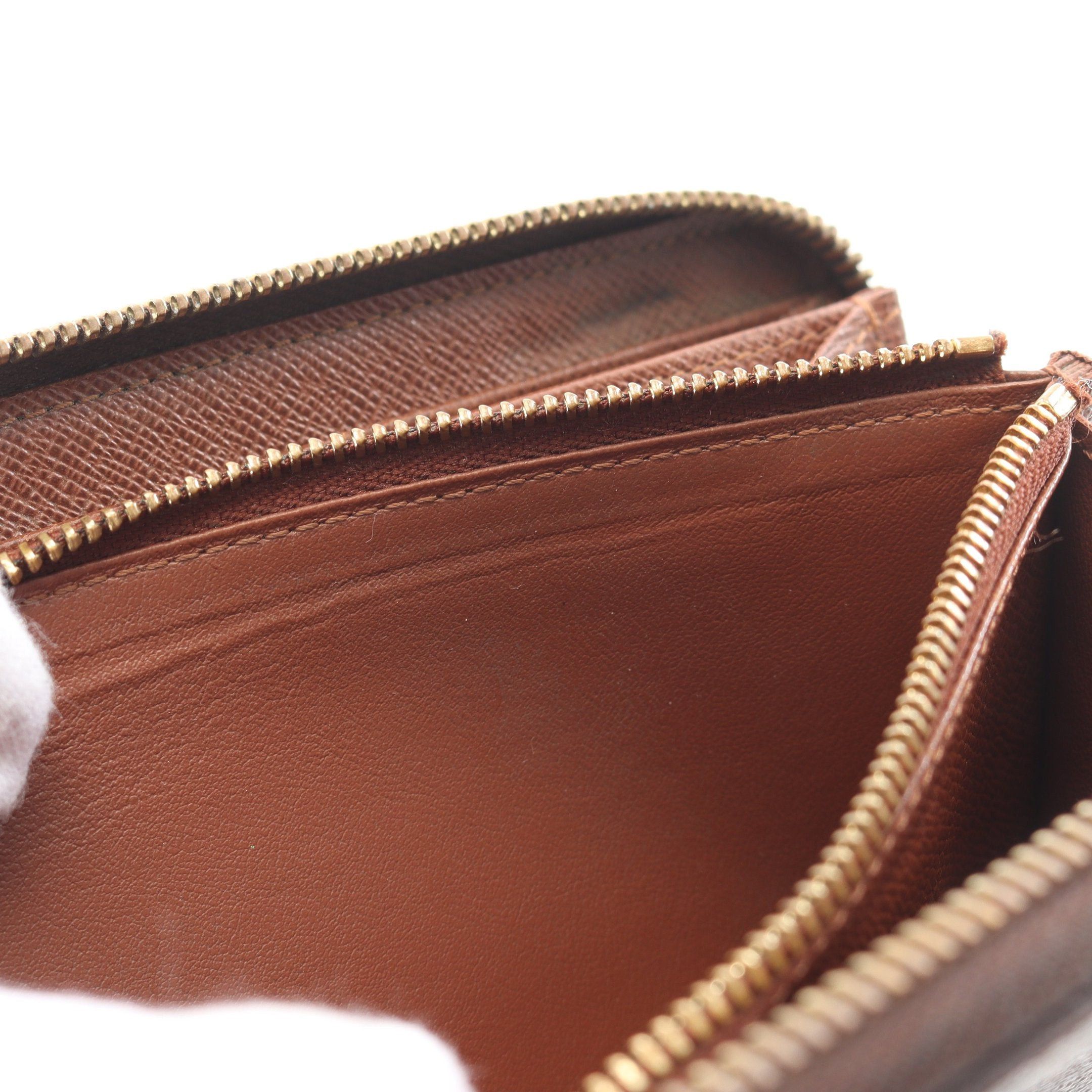 Louis Vuitton Louis Vuitton Zippy Wallet Monogram Round Zipper Long Brown Size ONE SIZE - 7 Thumbnail