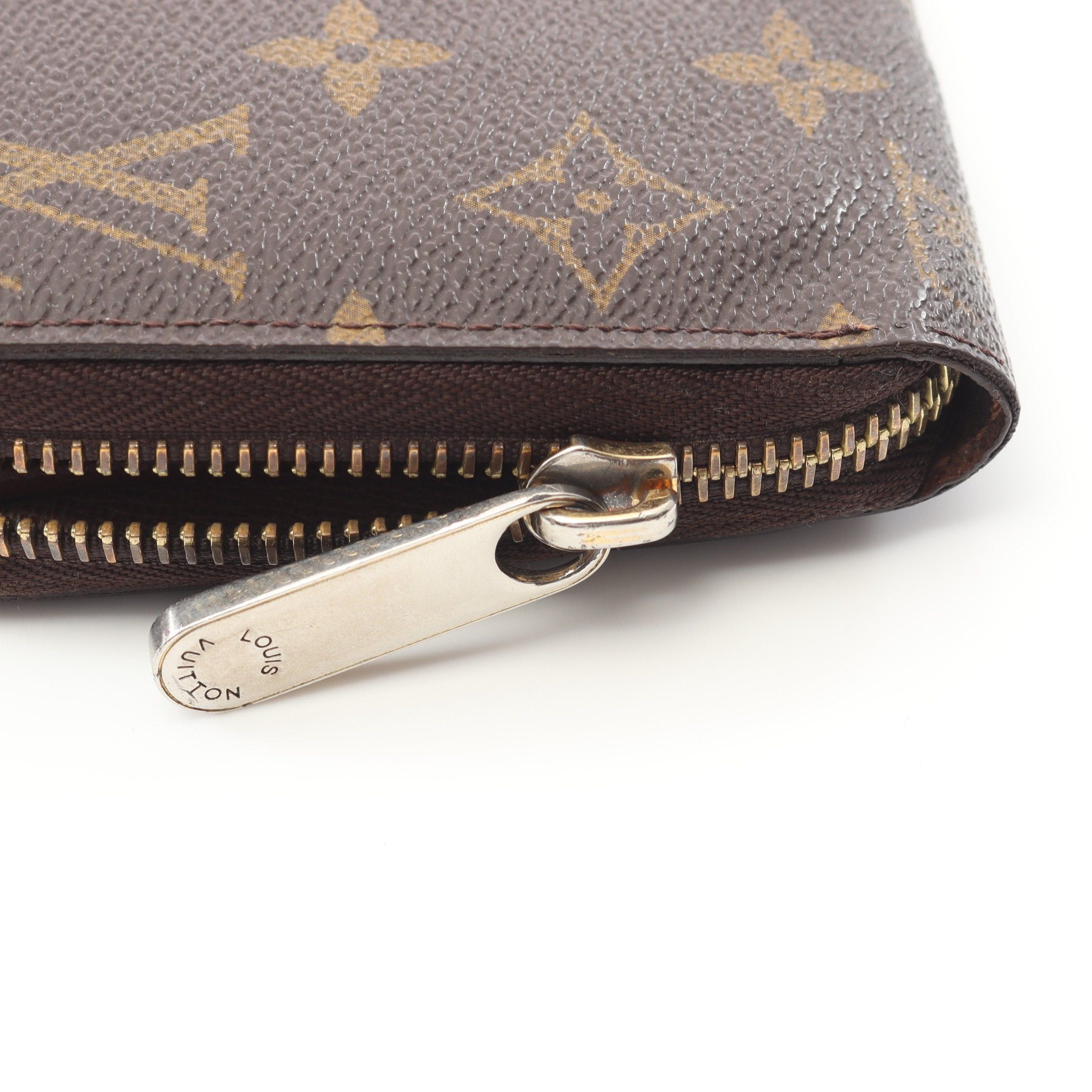 Louis Vuitton Louis Vuitton Zippy Wallet Monogram Round Zipper Long Brown Size ONE SIZE - 9 Thumbnail