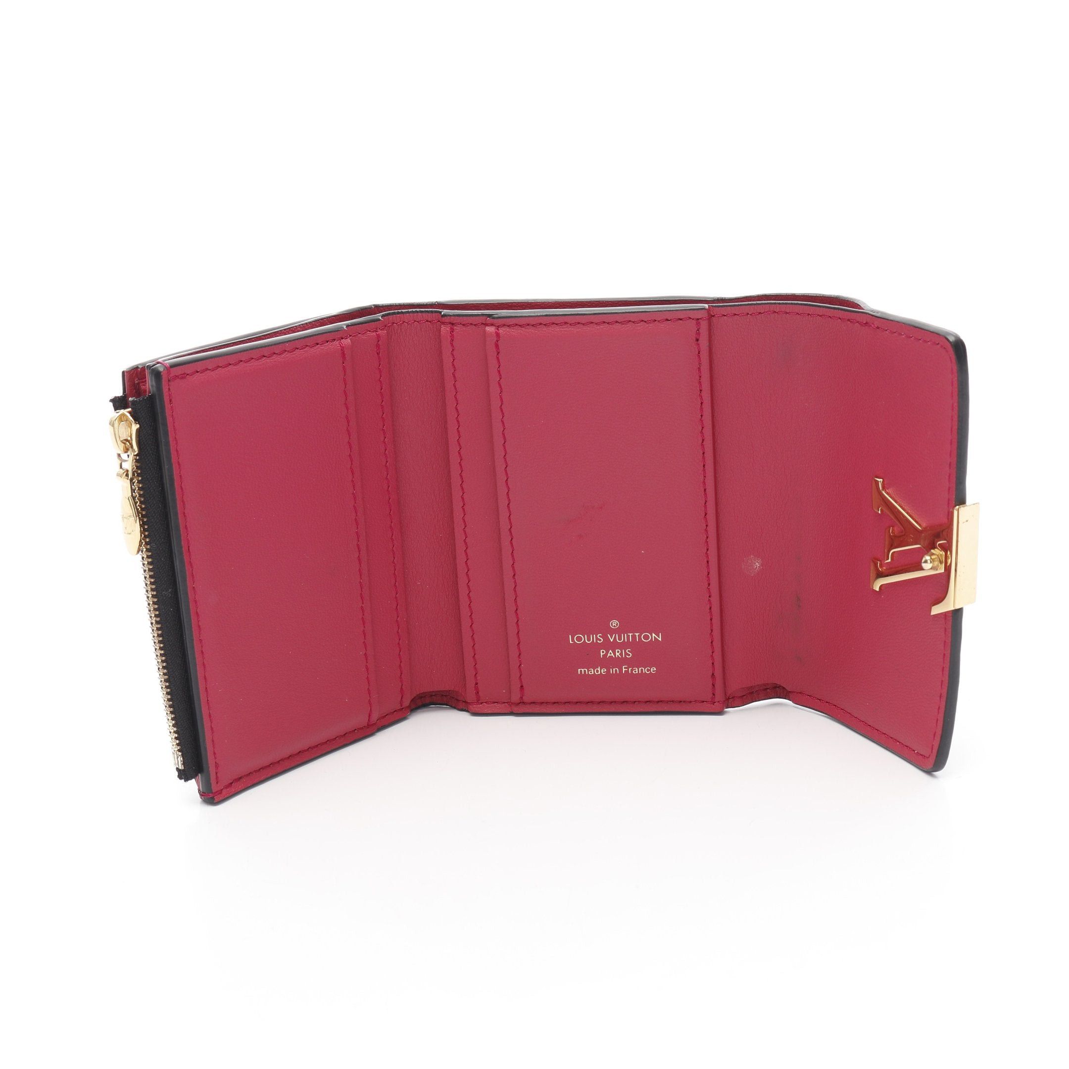 Louis Vuitton Louis Vuitton Portefeuille Capucines Xs Trifold Wallet Taurillon Leather Black Size ONE SIZE - 3 Thumbnail