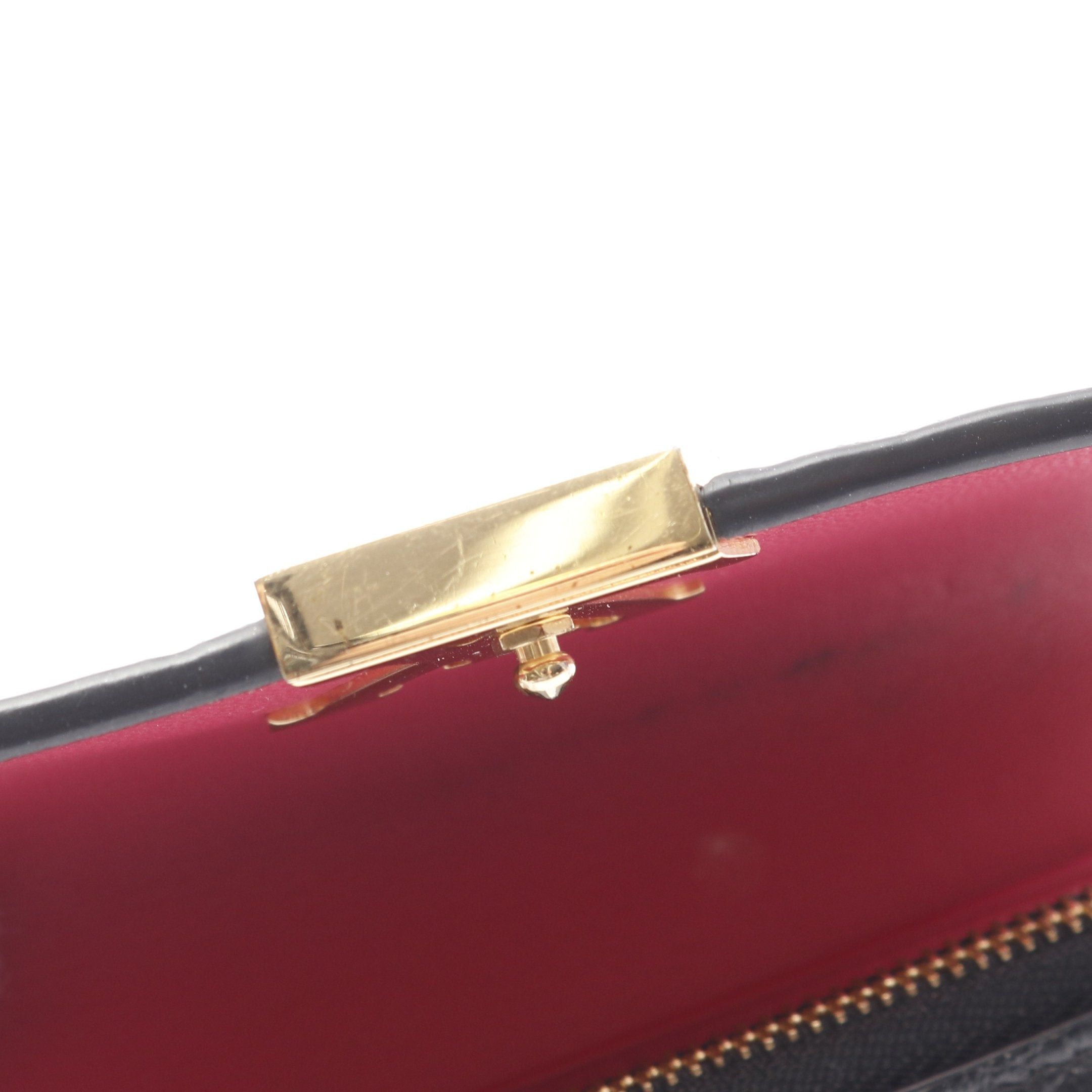 Louis Vuitton Louis Vuitton Portefeuille Capucines Xs Trifold Wallet Taurillon Leather Black Size ONE SIZE - 11 Thumbnail