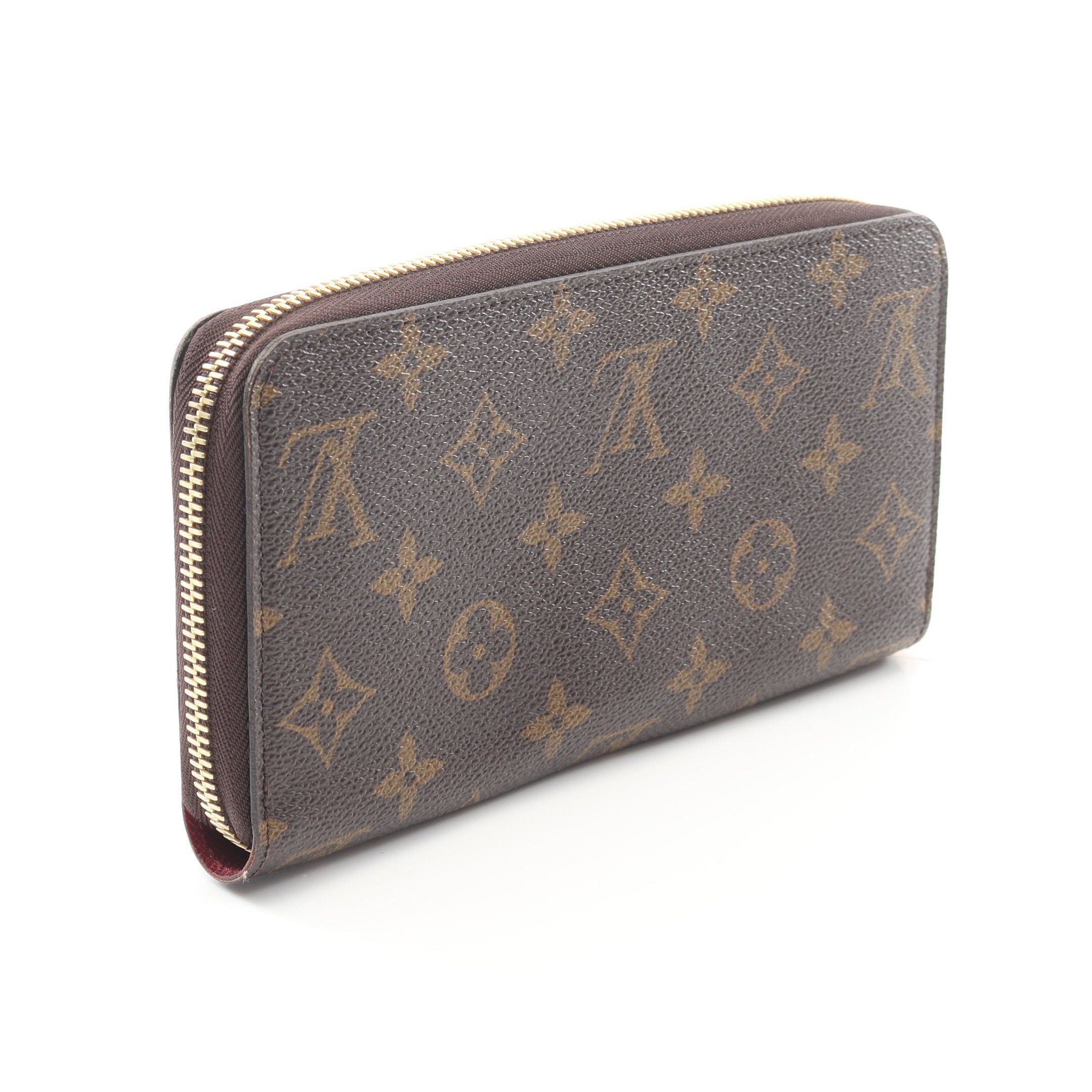 Louis Vuitton Louis Vuitton Zippy Wallet Monogram Fuchsia Round Zipper Long Brown Pink Purple Size ONE SIZE - 2 Thumbnail
