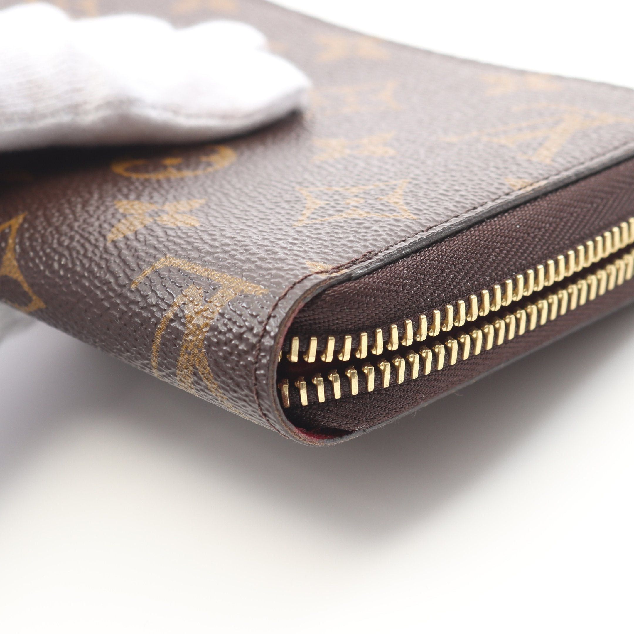 Louis Vuitton Louis Vuitton Zippy Wallet Monogram Fuchsia Round Zipper Long Brown Pink Purple Size ONE SIZE - 10 Thumbnail