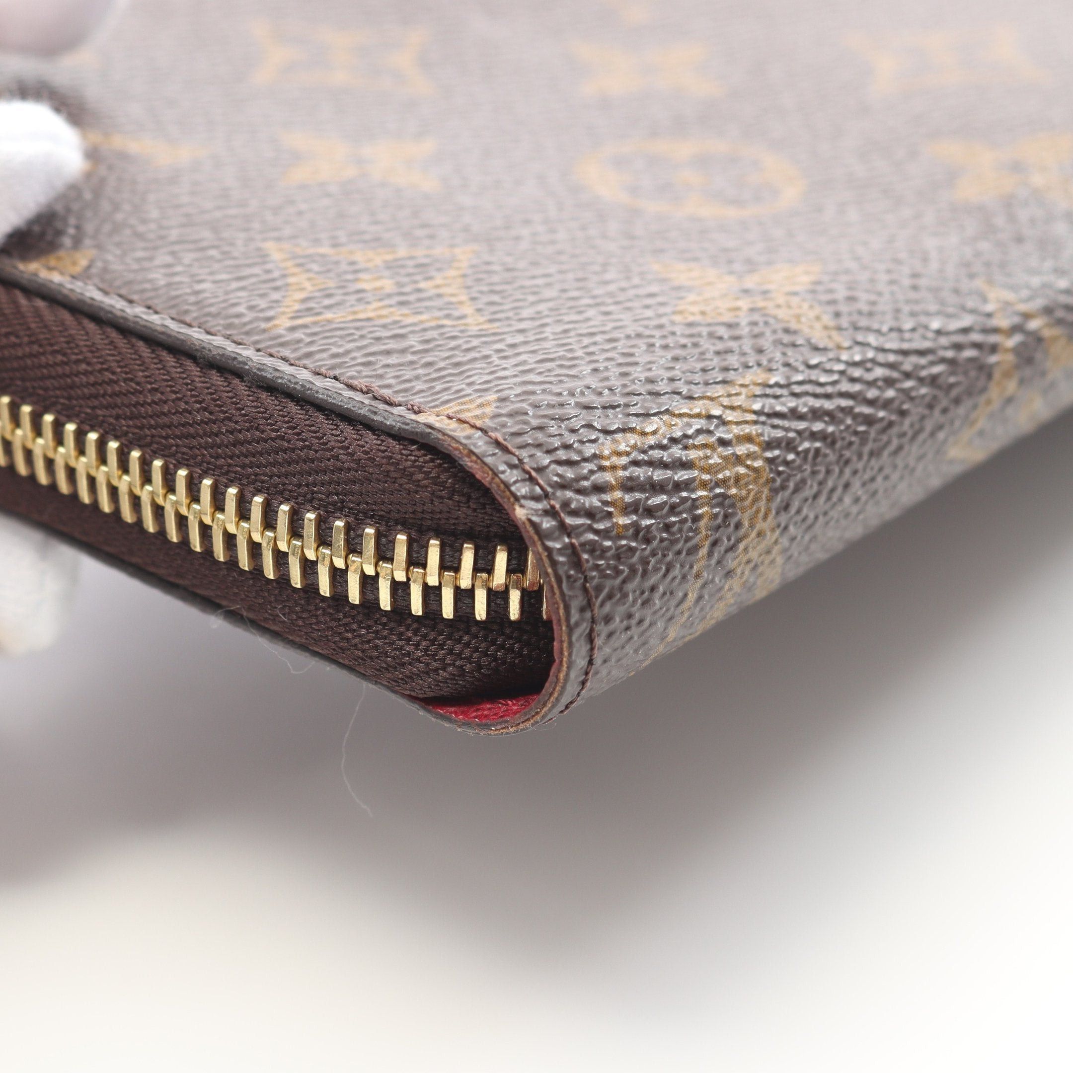Louis Vuitton Louis Vuitton Zippy Wallet Monogram Fuchsia Round Zipper Long Brown Pink Purple Size ONE SIZE - 9 Thumbnail