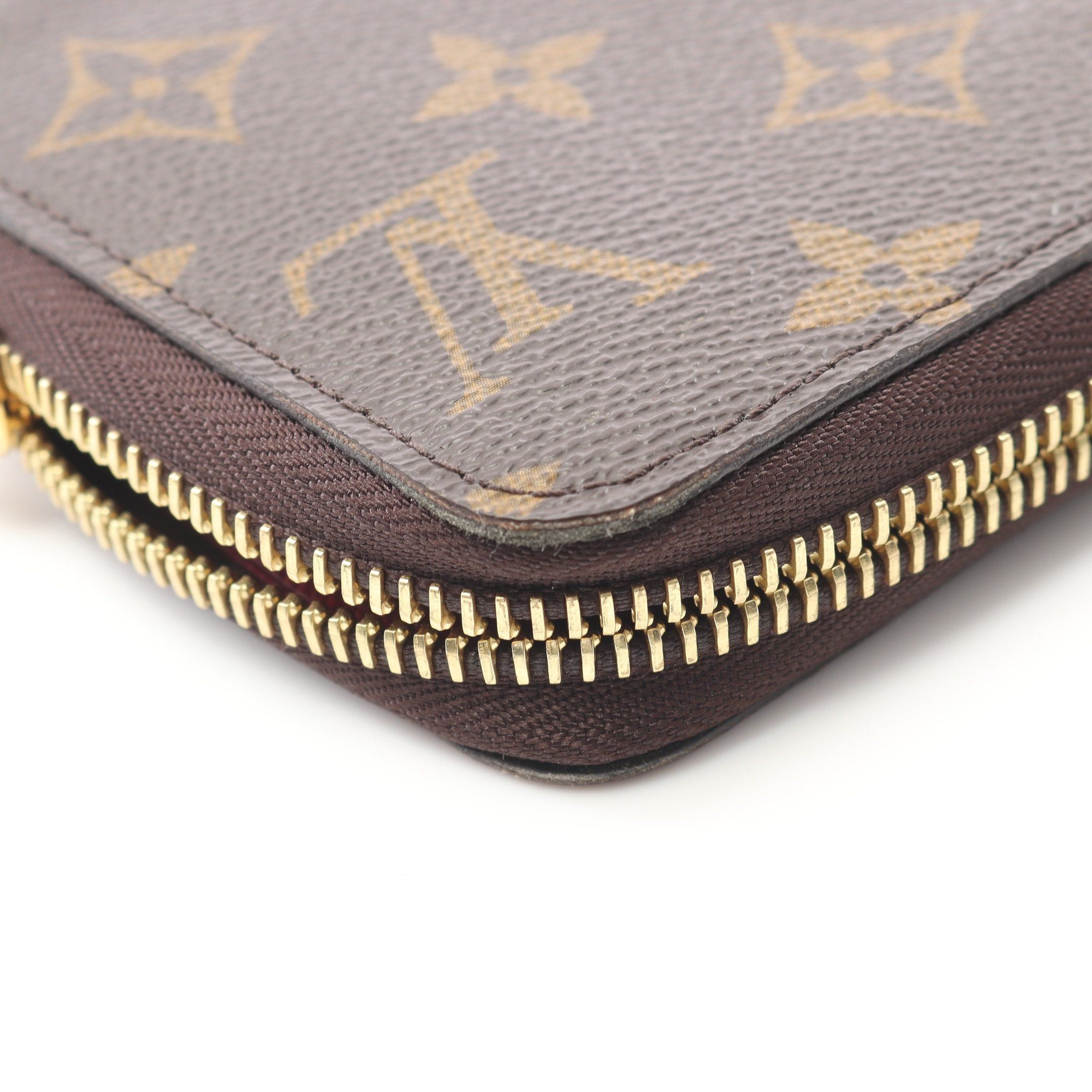 Louis Vuitton Louis Vuitton Zippy Wallet Monogram Fuchsia Round Zipper Long Brown Pink Purple Size ONE SIZE - 11 Thumbnail