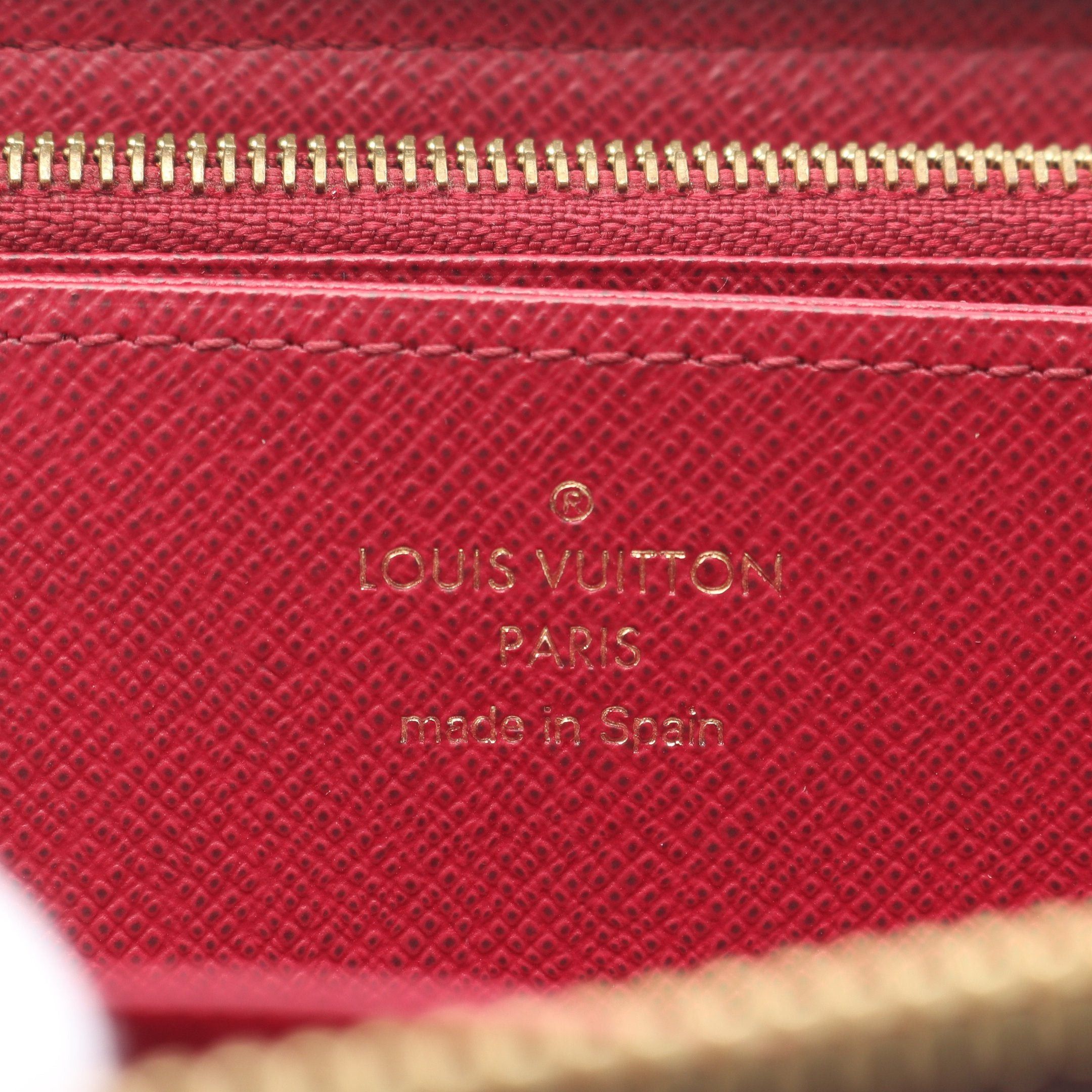 Louis Vuitton Louis Vuitton Zippy Wallet Monogram Fuchsia Round Zipper Long Brown Pink Purple Size ONE SIZE - 4 Thumbnail