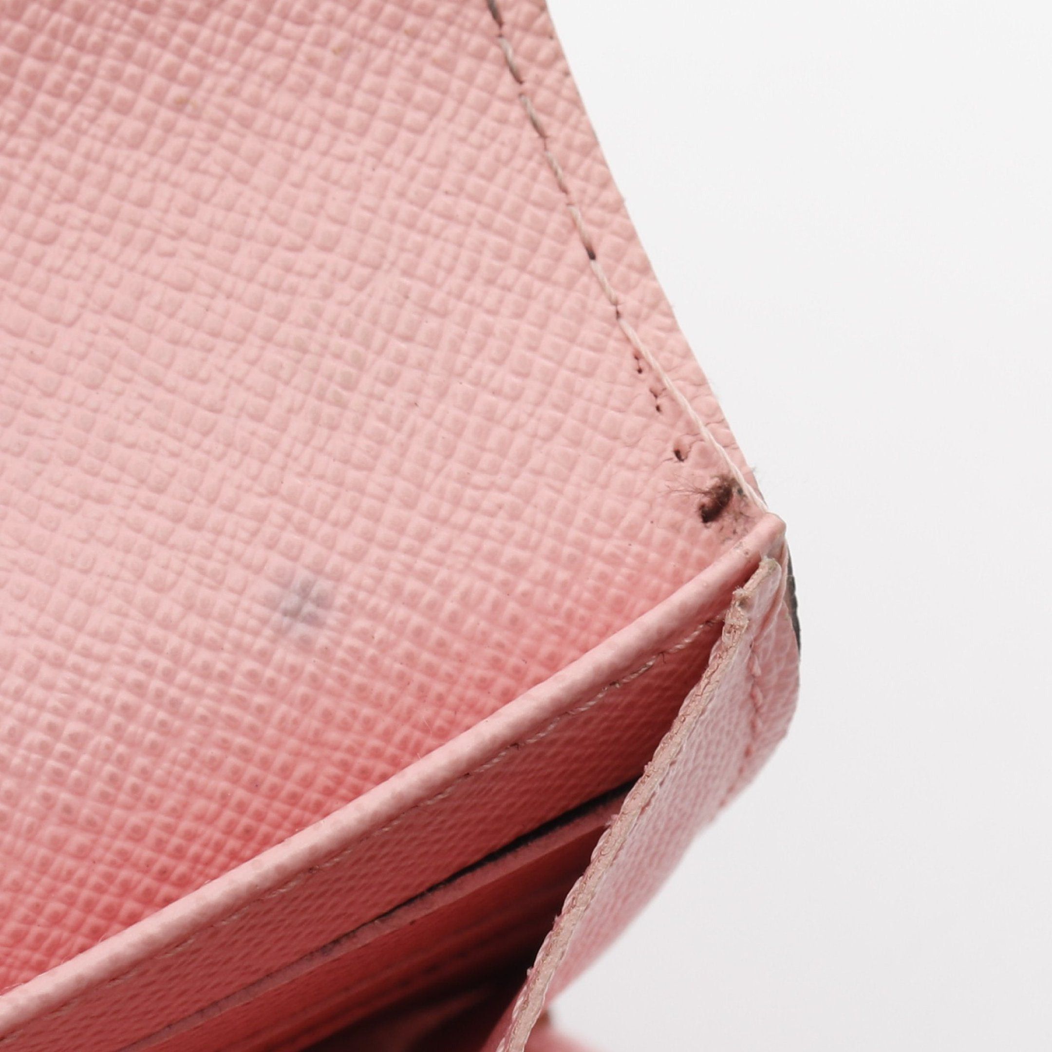 Louis Vuitton Louis Vuitton Portefeuil Sara Monogram Jungle Dot Sugar Pink Poppy Bi-Fold Long Wallet Brown Multicolor Size ONE SIZE - 8 Thumbnail