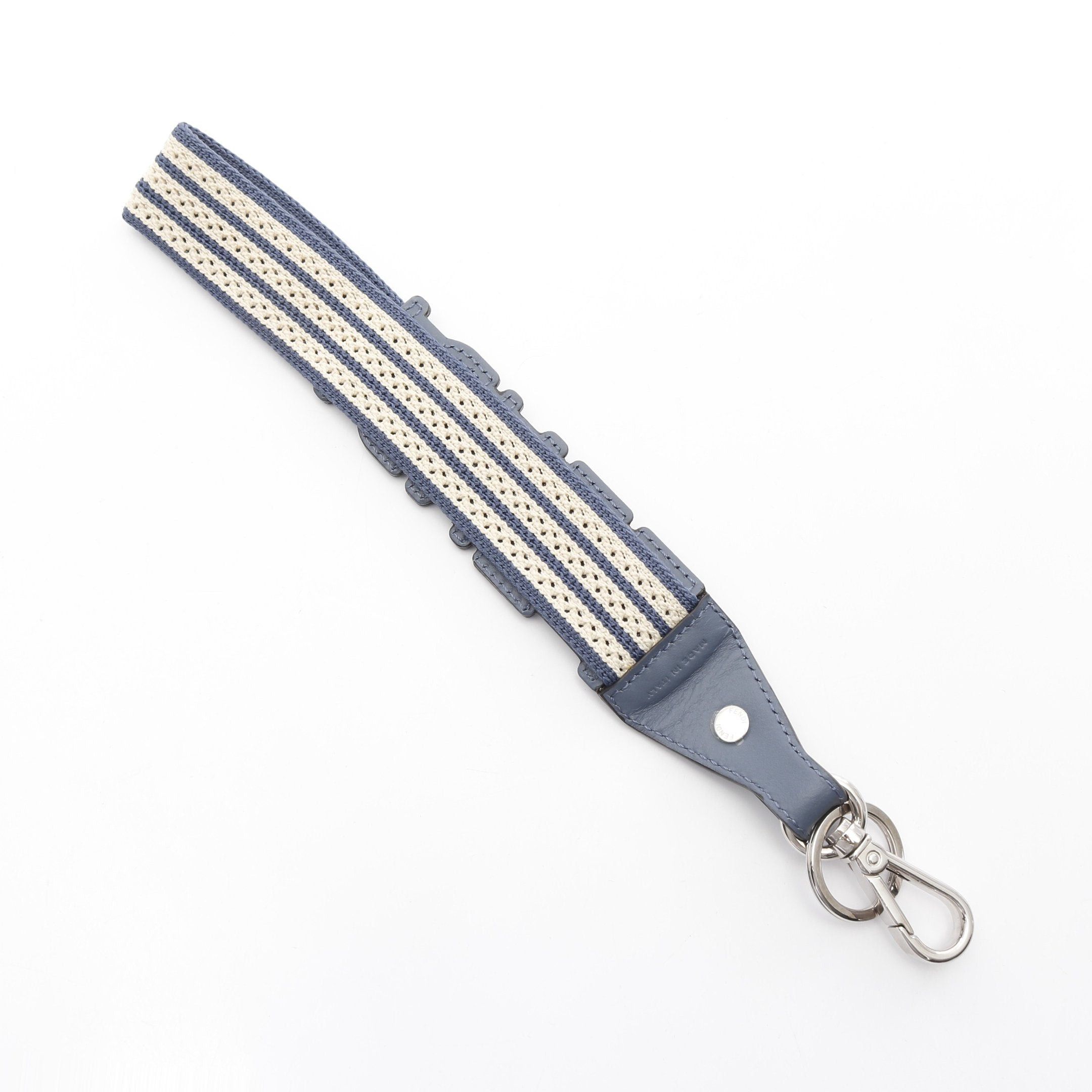 Fendi Fendi Strap You Belt Hand Leather Fabric Blue Gray Size ONE SIZE - 2 Thumbnail