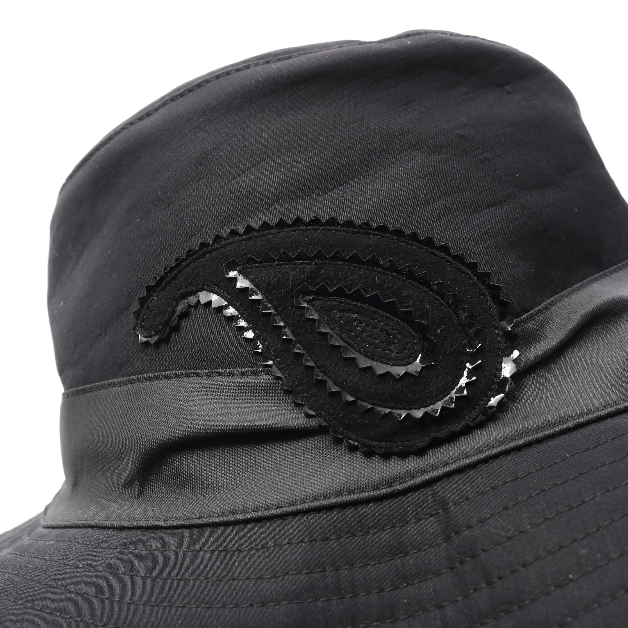 Hermes Hermes Hat Cotton Black Size ONE SIZE - 3 Thumbnail