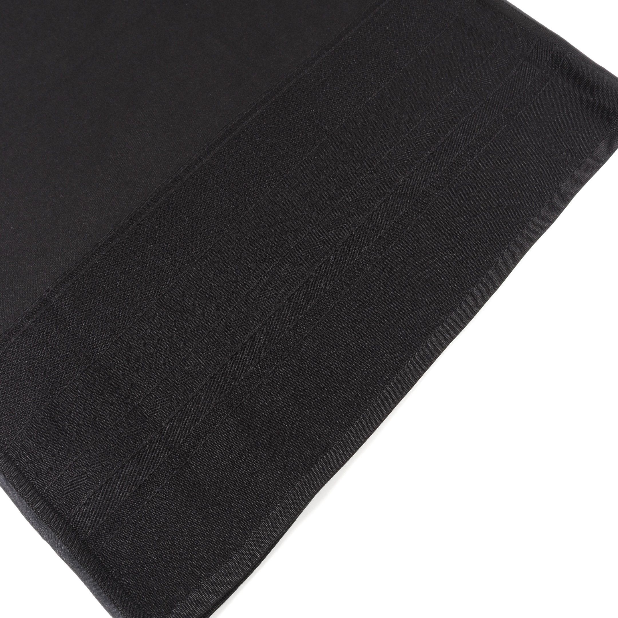 Hermes Hermes One Piece Knit Dress Silk Black Color-Block Size ONE SIZE - 7 Thumbnail