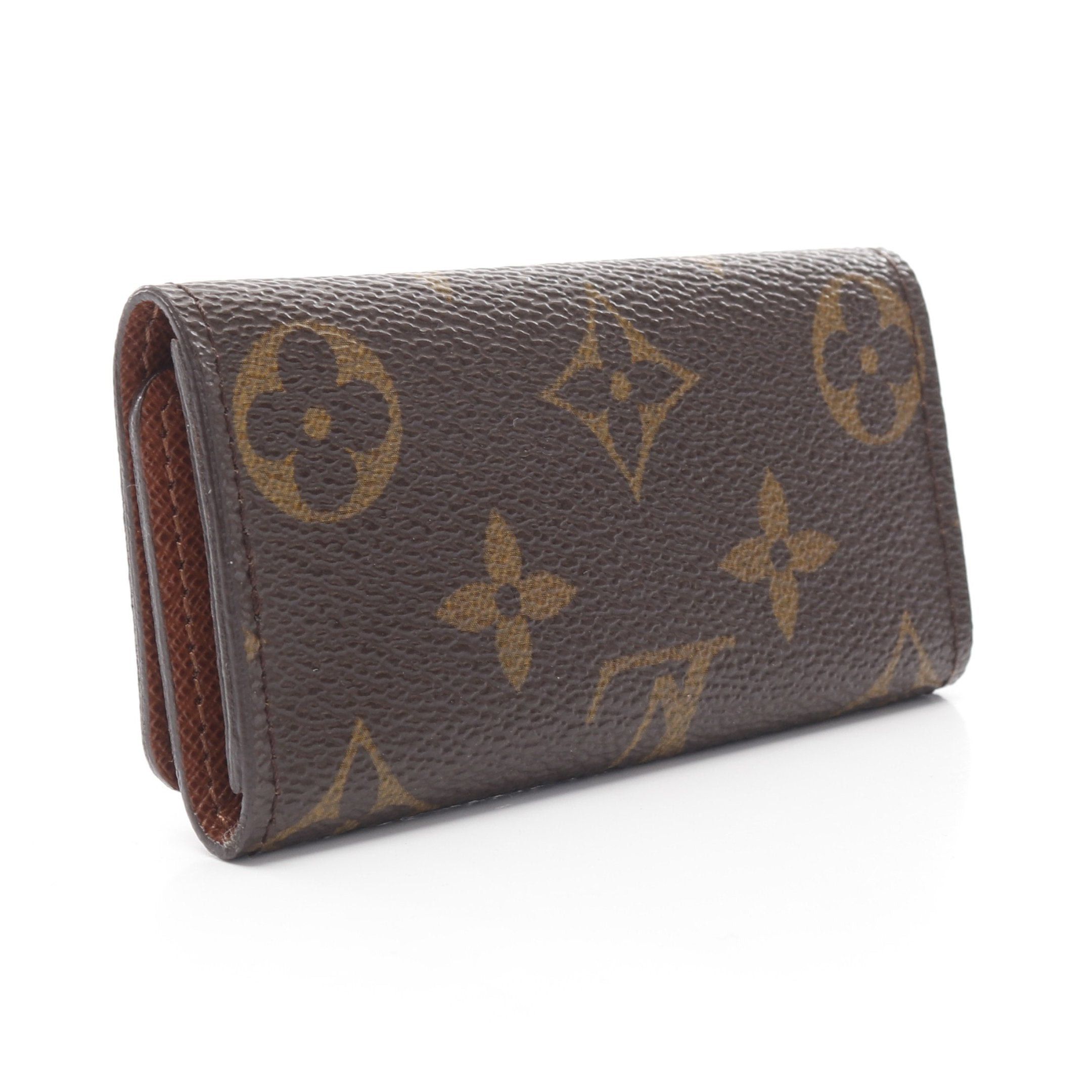 Louis Vuitton Louis Vuitton Multicle 4 Monogram Ring Chain Key Case Brown Size ONE SIZE - 2 Thumbnail