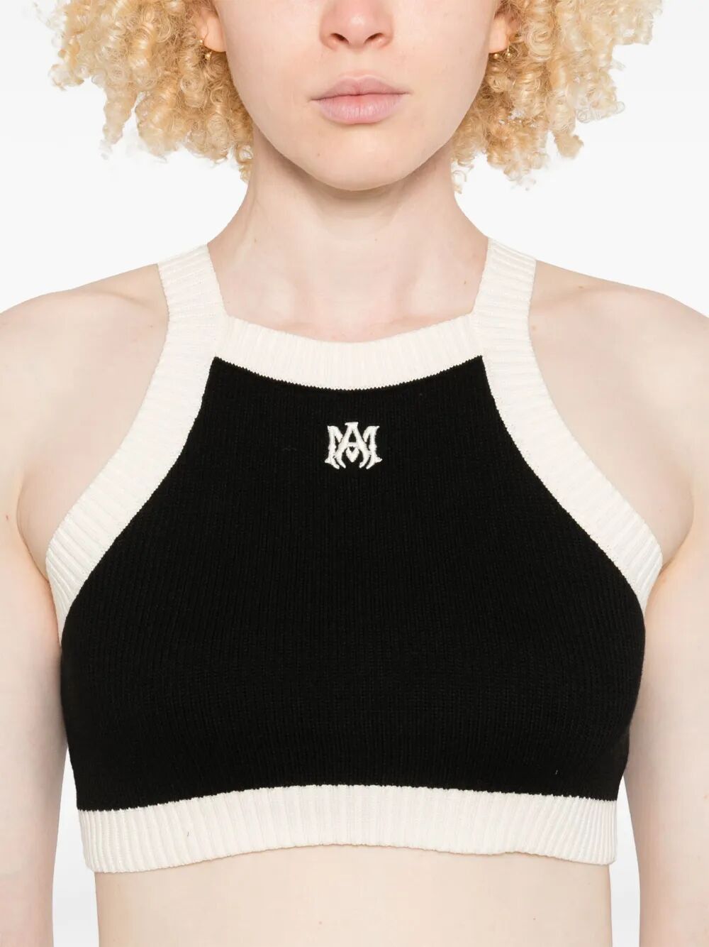 Amiri "MA" CROPPED TANK Size M / US 6-8 / IT 42-44 - 7 Thumbnail