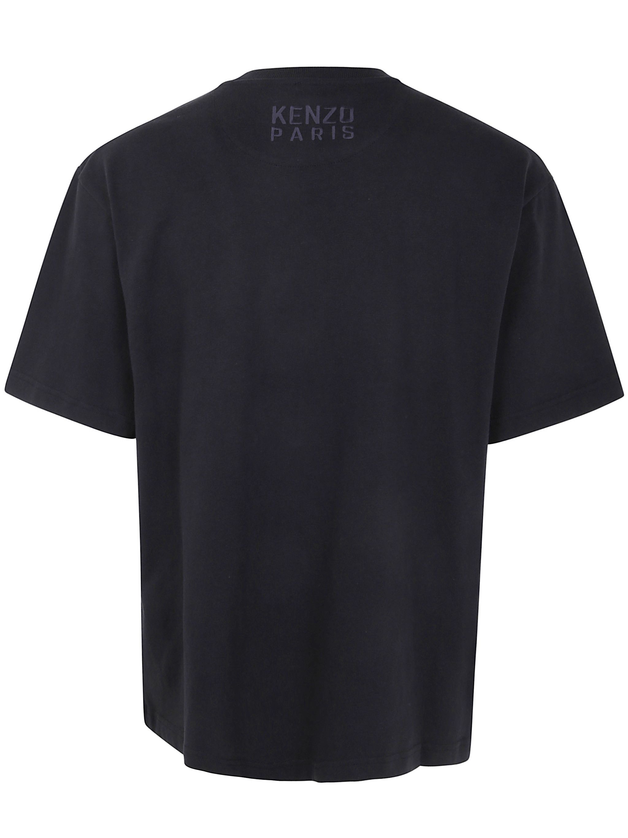 Kenzo "GOTS KENZO HAPPY TIGER" EMBROIDERED OVERSIZE TSHIRT Size S / US 4 / IT 40 - 2 Thumbnail