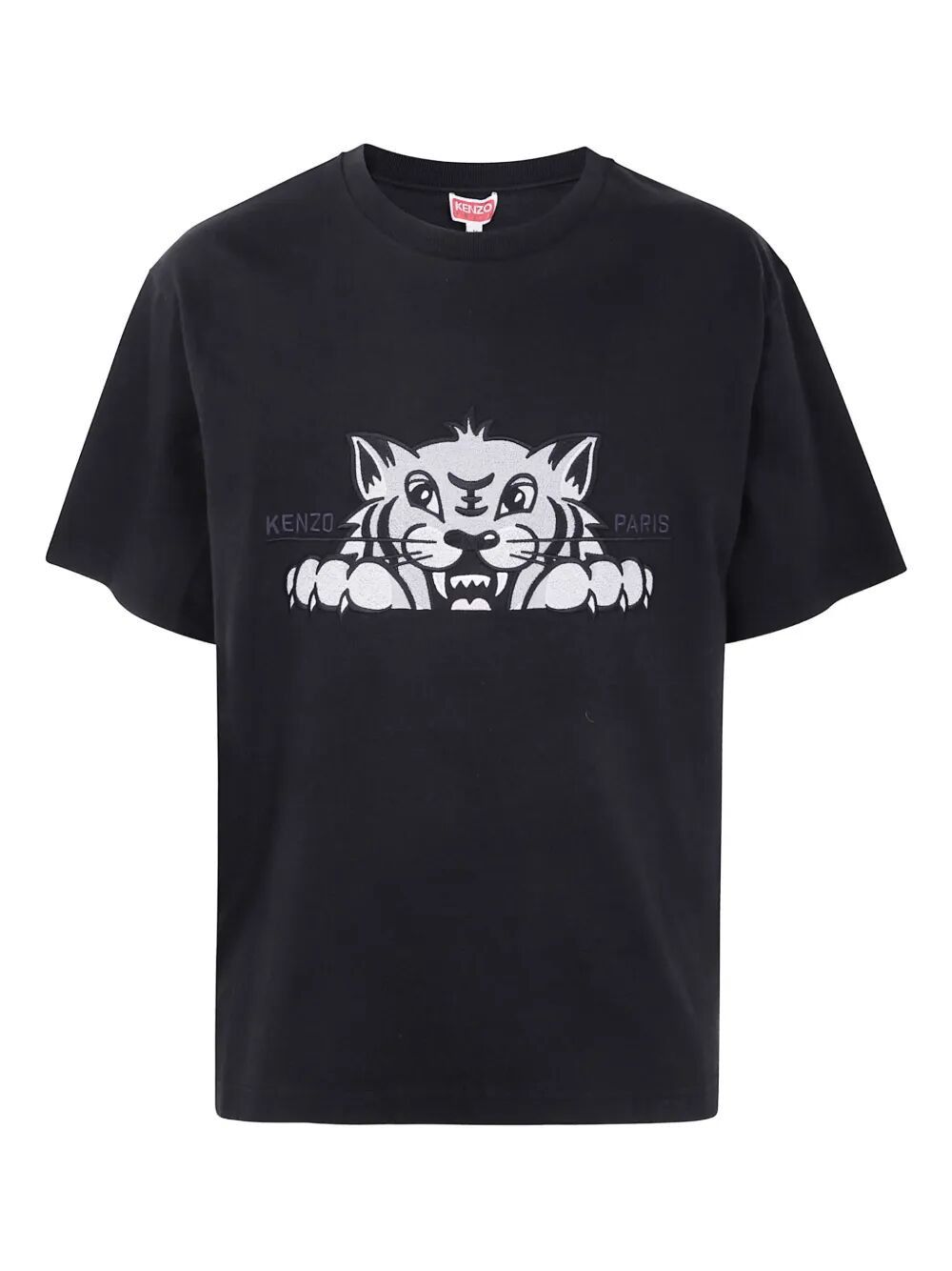 Kenzo "GOTS KENZO HAPPY TIGER" EMBROIDERED OVERSIZE TSHIRT Size S / US 4 / IT 40 - 4 Thumbnail