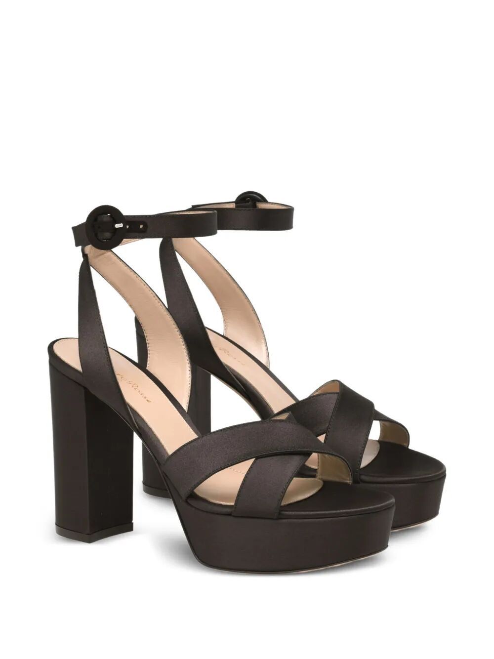 Gianvito Rossi CREPE SATIN SANDALS T.070 Size US 9 / IT 39 - 4 Thumbnail