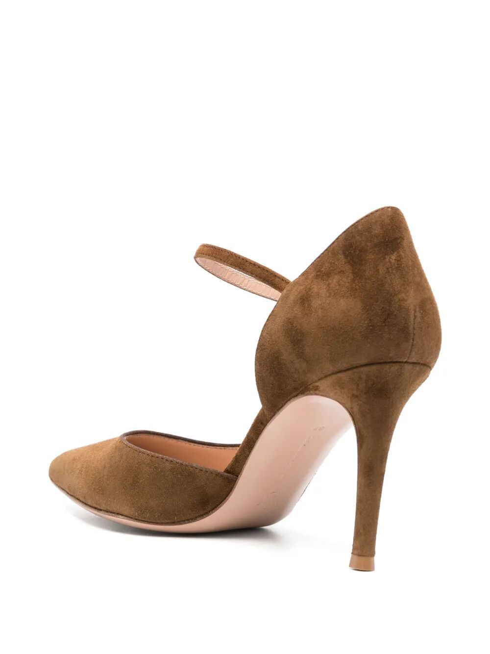 Gianvito Rossi SUEDE DECOLLETE T.085 Size US 10 / IT 40 - 3 Thumbnail