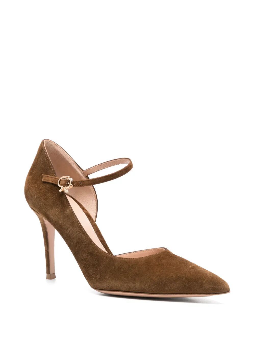 Gianvito Rossi SUEDE DECOLLETE T.085 Size US 10 / IT 40 - 4 Thumbnail