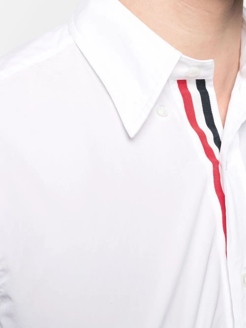 Thom Browne CLASSIC L/S BD PC SHIRT W/ CF GG PLACKET IN SOLID POPLIN Size US M / EU 48-50 / 2 - 5 Thumbnail