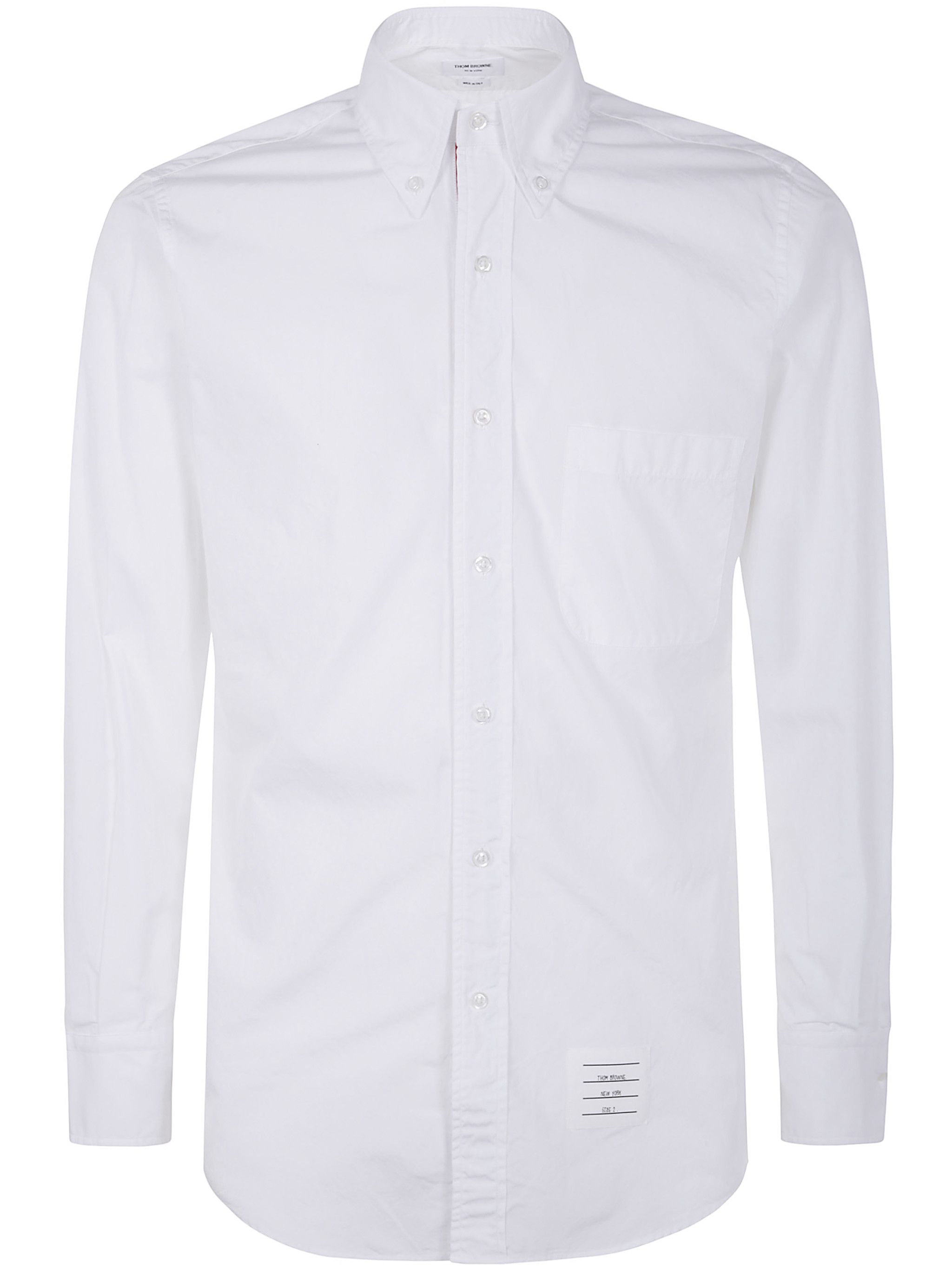 Thom Browne CLASSIC L/S BD PC SHIRT W/ CF GG PLACKET IN SOLID POPLIN Size US L / EU 52-54 / 3 - 6 Thumbnail