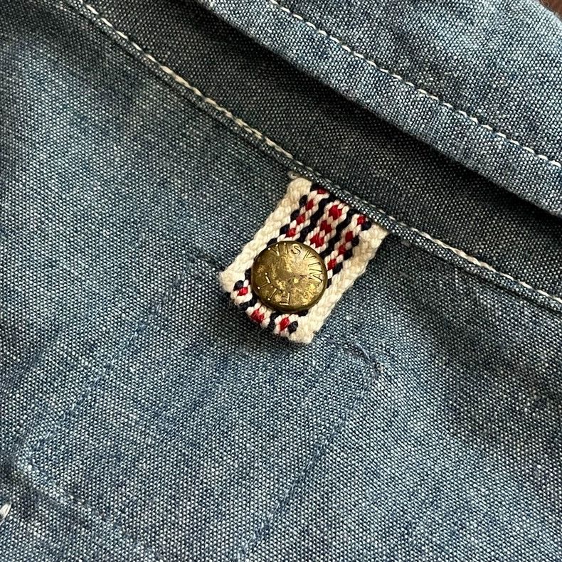Visvim Visvim Granger Shirt Chambray with Patchwork Size US S / EU 44-46 / 1 - 7 Thumbnail