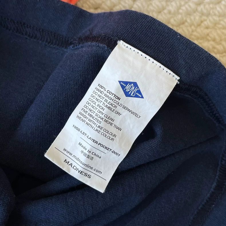 Anonymous Club Madness Layered Pocket Tee in Deep Blue Size US S / EU 44-46 / 1 - 6 Thumbnail