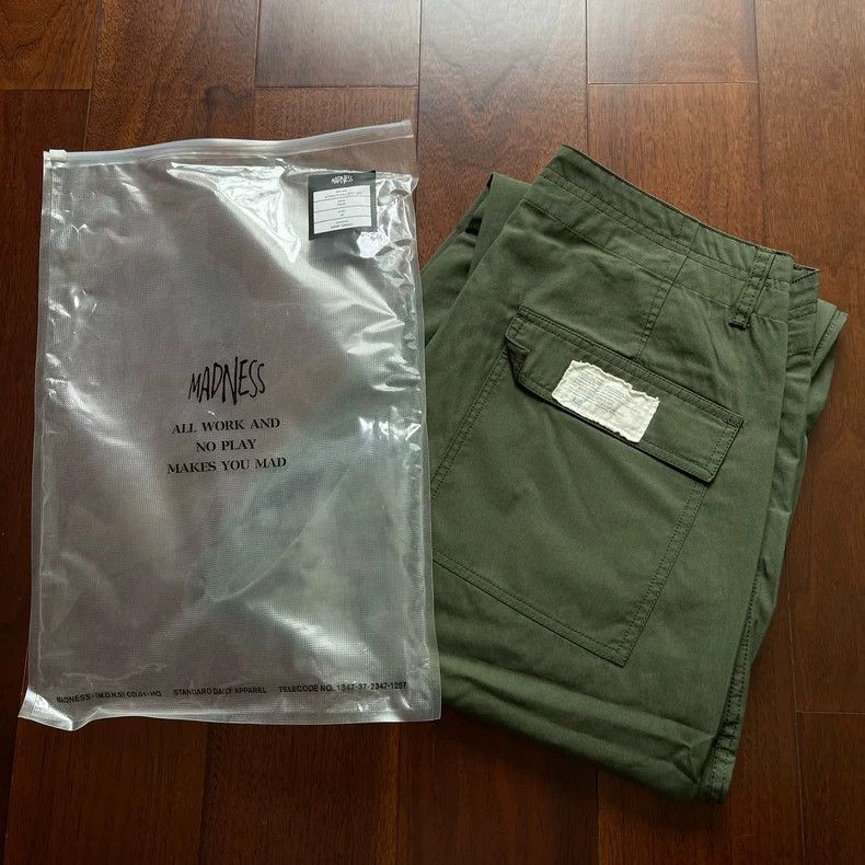 Madness New Madness Pleated Pants in Military Green Size US 32 / EU 48 - 6 Thumbnail