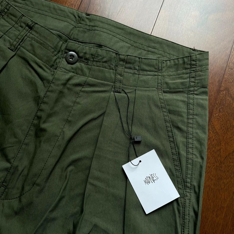 Madness New Madness Pleated Pants in Military Green Size US 32 / EU 48 - 3 Thumbnail
