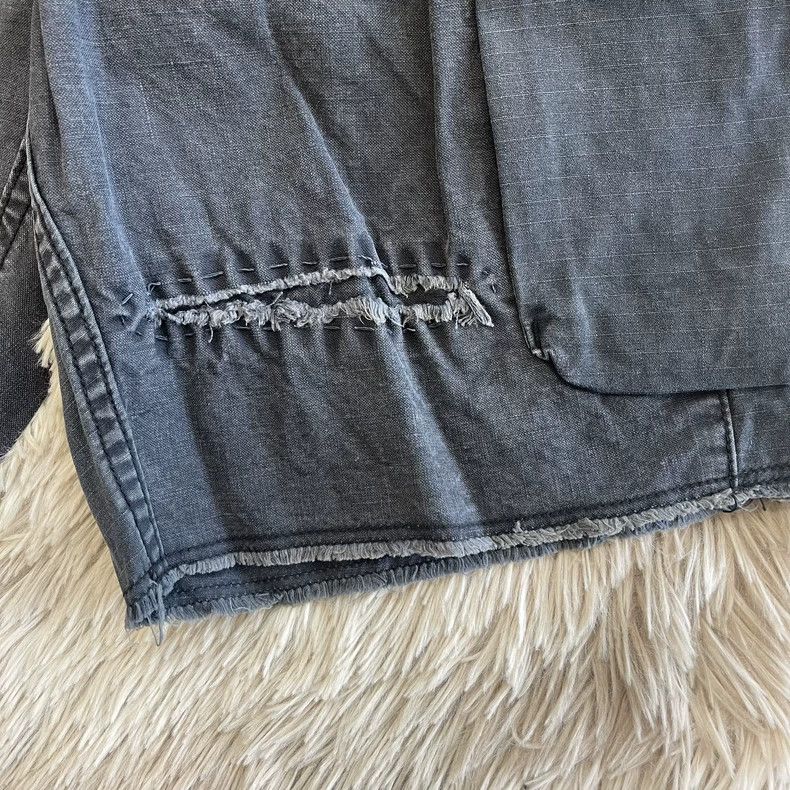 Madness New Madness Military Grey Cargo Shorts Size US 32 / EU 48 - 2 Thumbnail