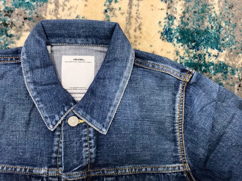 Visvim New VISVIM 17AW Denim Jacket Classic Style Size US S / EU 44-46 / 1 - 4 Thumbnail