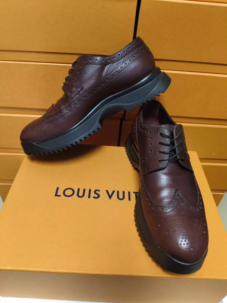 Louis Vuitton Louis Vuitton Thick Sole Men's Shoes Size US 8 / EU 41 - 3 Thumbnail