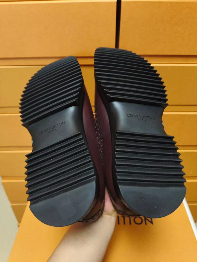 Louis Vuitton Louis Vuitton Thick Sole Men's Shoes Size US 8 / EU 41 - 9 Thumbnail
