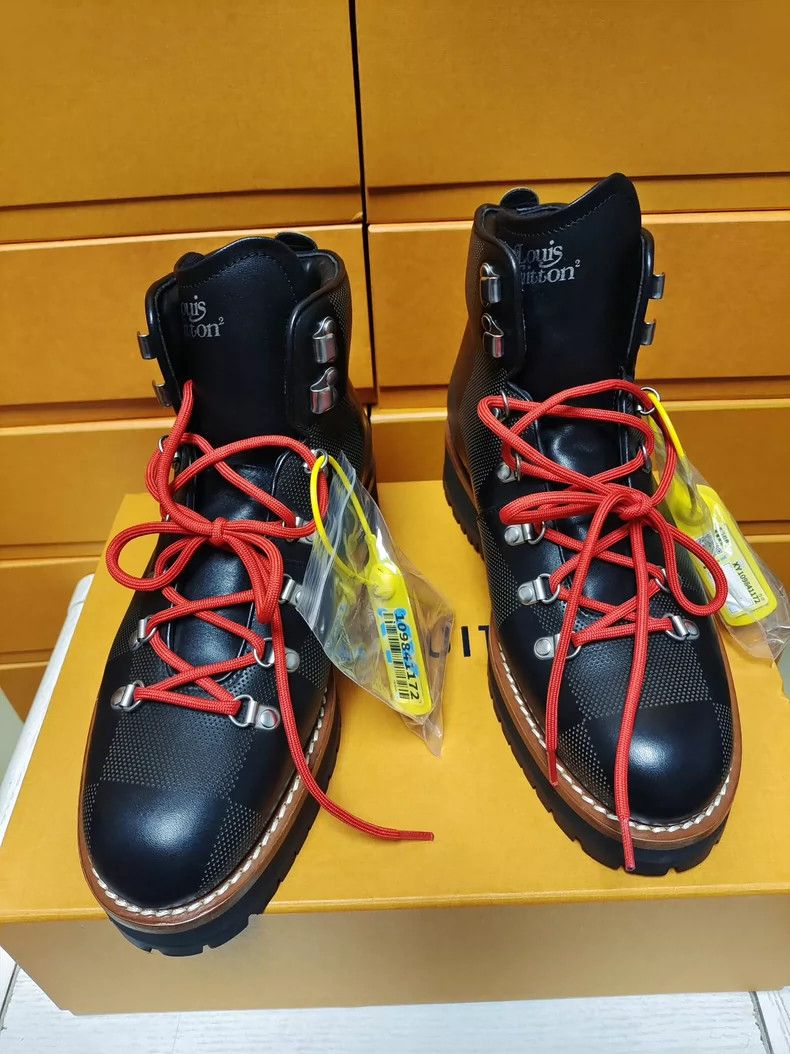Louis Vuitton Louis Vuitton Men's Martin Boots Size 6.5 Size US 6.5 / EU 39-40 - 5 Thumbnail