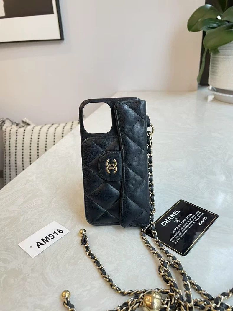 Chanel Chanel Chain Phone Case for iPhone 13 14 Size ONE SIZE - 2 Thumbnail