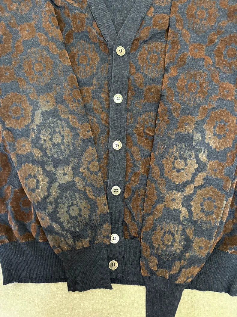 Undercover Vintage Knitted Cardigan with Floral Pattern Size US M / EU 48-50 / 2 - 4 Thumbnail