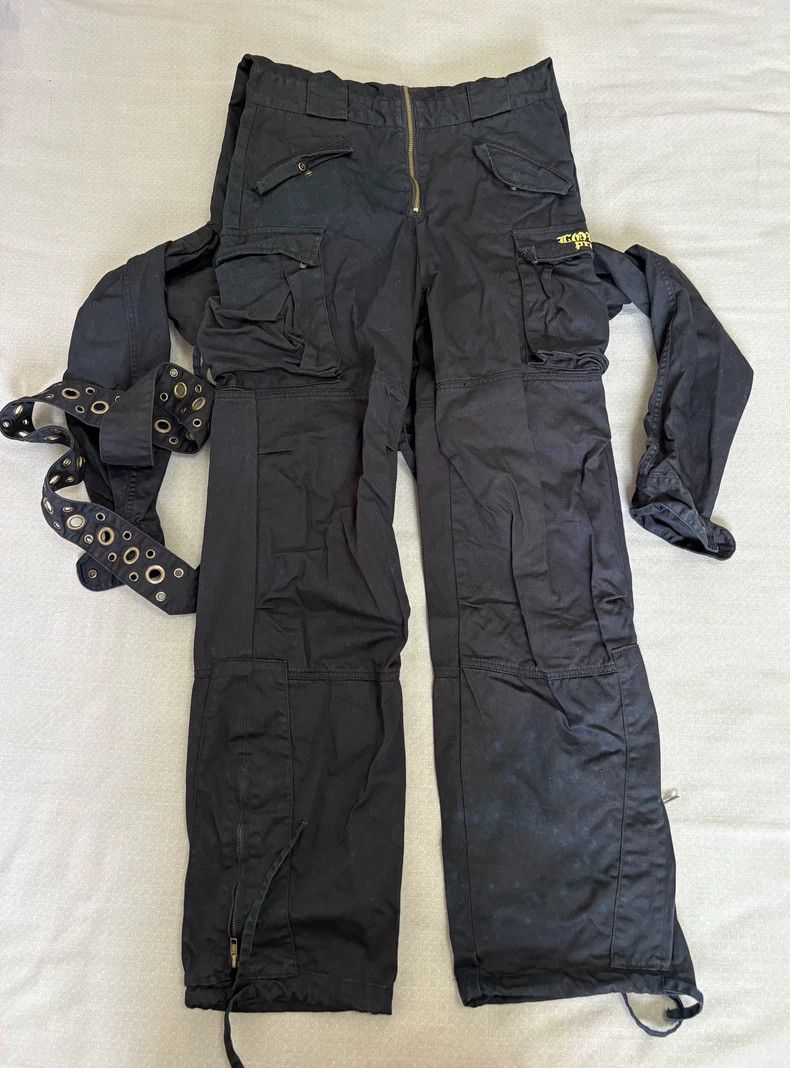 Yohji Yamamoto Vintage Black Work Jumpsuit with Pockets Size US 34 / EU 50 - 3 Thumbnail