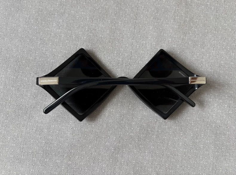 Dolce & Gabbana Vintage Dolce&Gabbana Unique Shape Sunglasses Size ONE SIZE - 4 Thumbnail