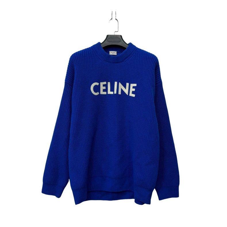 Celine Celine Logo Embroidered Wool Sweater Size US XS / EU 42 / 0 - 2 Thumbnail