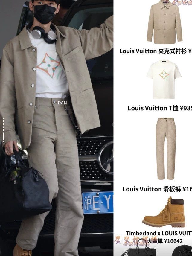 Louis Vuitton Louis Vuitton Short Sleeve Printed T-Shirt Size US S / EU 44-46 / 1 - 8 Thumbnail