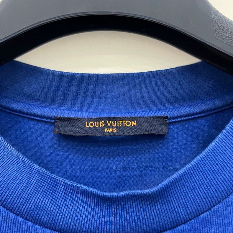 Louis Vuitton Louis Vuitton Blue Gradient Short Sleeve Shirt Size US L / EU 52-54 / 3 - 6 Thumbnail