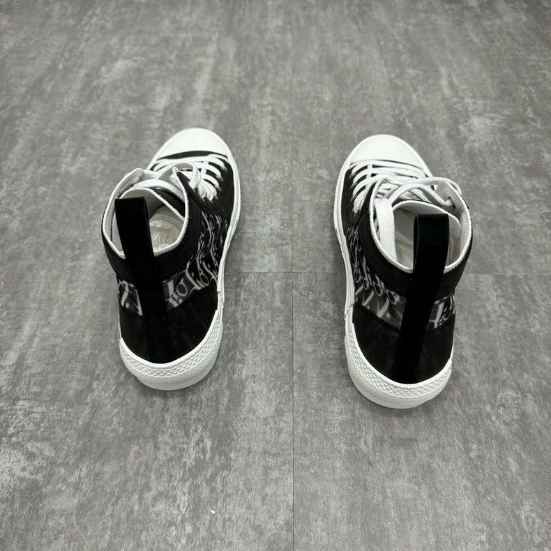 Dior Dior B23 Black High-Top Sneakers Size 41 Size US 9 / EU 42 - 6 Thumbnail