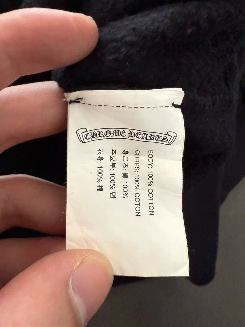 Chrome Hearts Chrome Hearts Black Zip-Up Hoodie Size US M / EU 48-50 / 2 - 4 Thumbnail