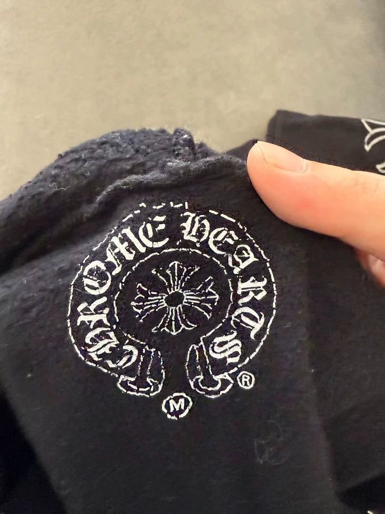 Chrome Hearts Chrome Hearts Black Zip-Up Hoodie Size US M / EU 48-50 / 2 - 3 Thumbnail