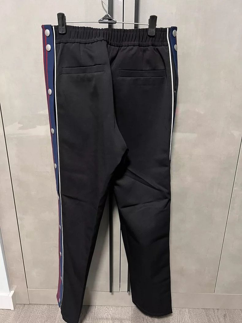 Calvin Klein 205W39NYC Calvin Klein Black Striped Casual Pants Size US 30 / EU 46 - 2 Thumbnail