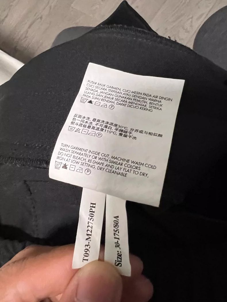 Calvin Klein 205W39NYC Calvin Klein Black Striped Casual Pants Size US 30 / EU 46 - 9 Thumbnail