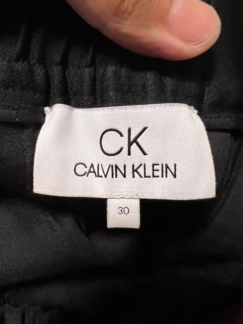 Calvin Klein 205W39NYC Calvin Klein Black Striped Casual Pants Size US 30 / EU 46 - 7 Thumbnail